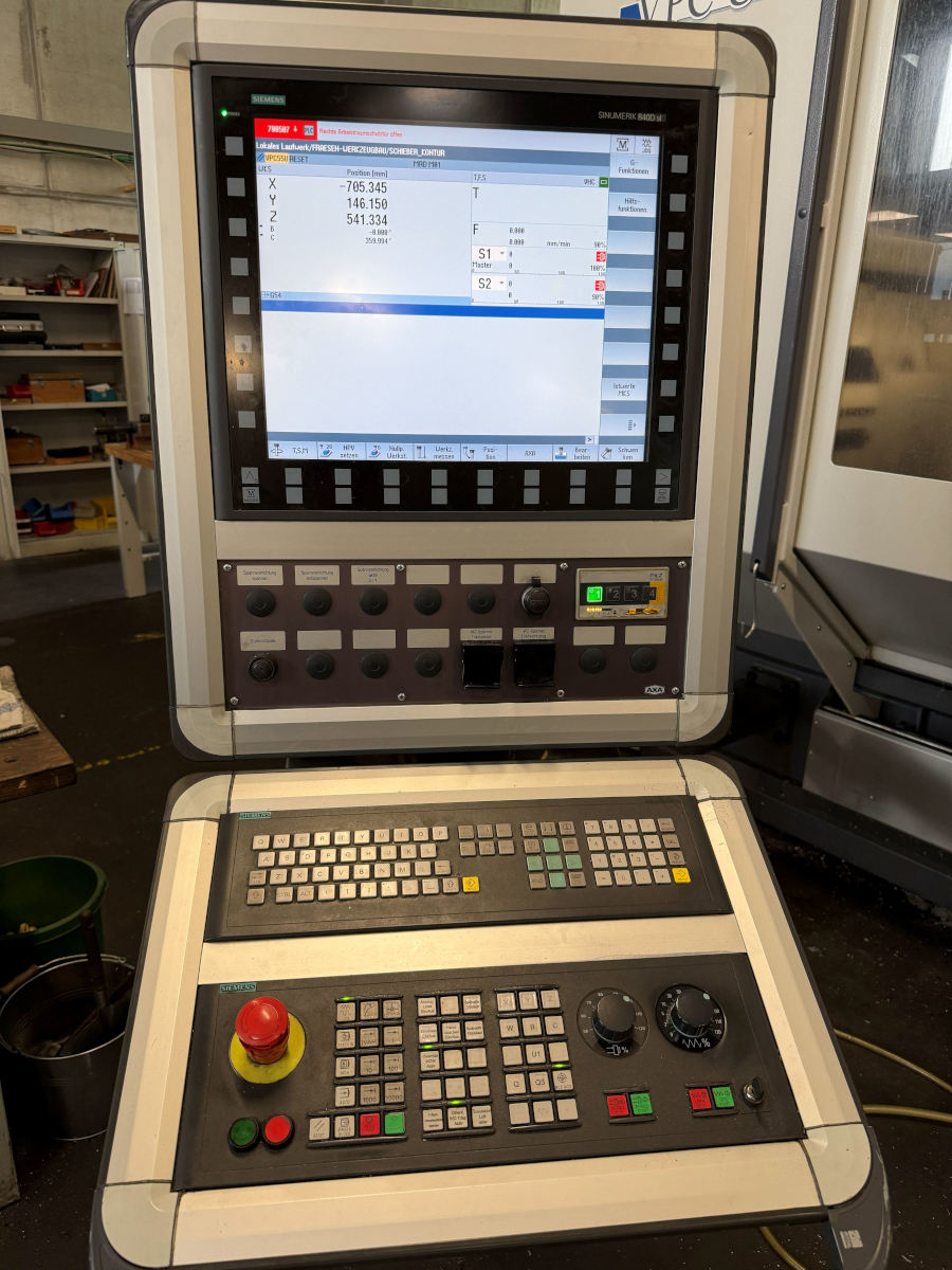 Sorvaava 5-akselinen työstökeskus AXA VPC 55 UT - Image 7